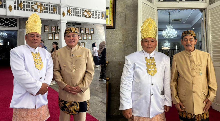 Kepala BNNK Kuningan, Agus Mulya bersama Bupati Kuningan H. Dian R Yanuar, dan bersama Ketua DPRD Kuningan Nuzul Rachdy