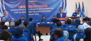 DPC Partai Demokrat Konsolidasi dan Validasi Ranting se Kabupaten Kuningan