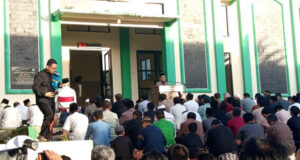 Ribuan Jamaah Salat Ied di Masjid Jami Kampus I UMK Kuningan