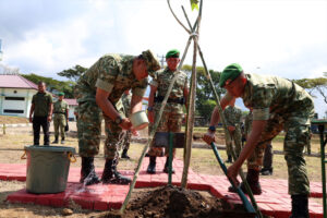 Kasdam 3 Siliwangi Brigjen TNI Agus Bhakti Kunker ke Markas Yonif TP 839/SA