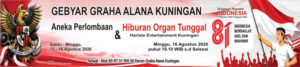 Gebyar Graha Alana: HUT ke 81 Kemerdekaan RI Dimeriahkan Organ Tunggal